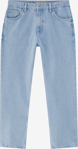 Pull&Bear Regular Jeans in Blauw: voorkant