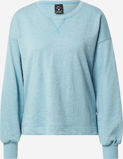 NIKE Sweat de sport en bleu clair, Vue avec produit