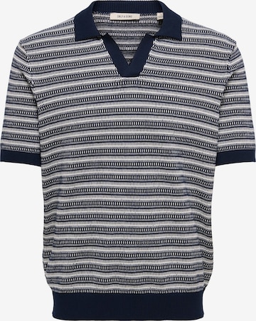 Only & Sons Pullover 'ONSTILO' in Blau: Vorderseite