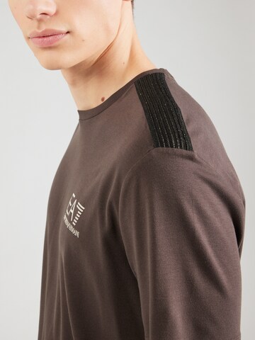 EA7 Emporio Armani Футболка в Коричневый