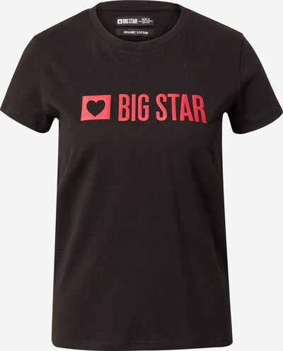 Tricou 'ELEANOR' Big Star pe roșu / negru, Vizualizare produs