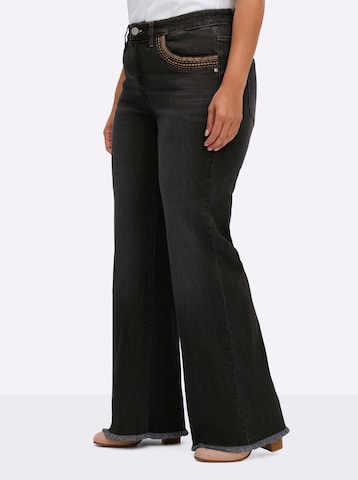 Bootcut Jeans di SHEEGO in nero