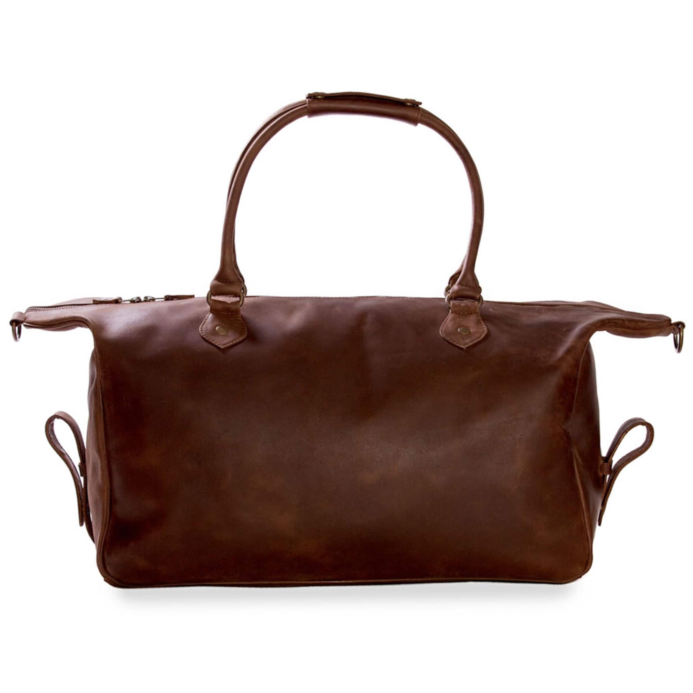 Buckle & Seam Travel bag 'Linwood' in Brown