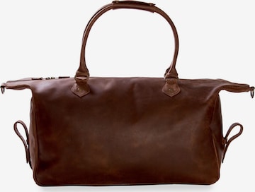 Buckle & Seam Travel Bag 'Linwood' in Brown