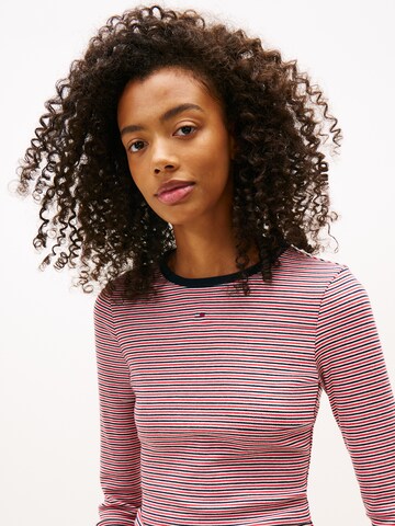 Tommy Jeans Tričko 'Essential' – červená