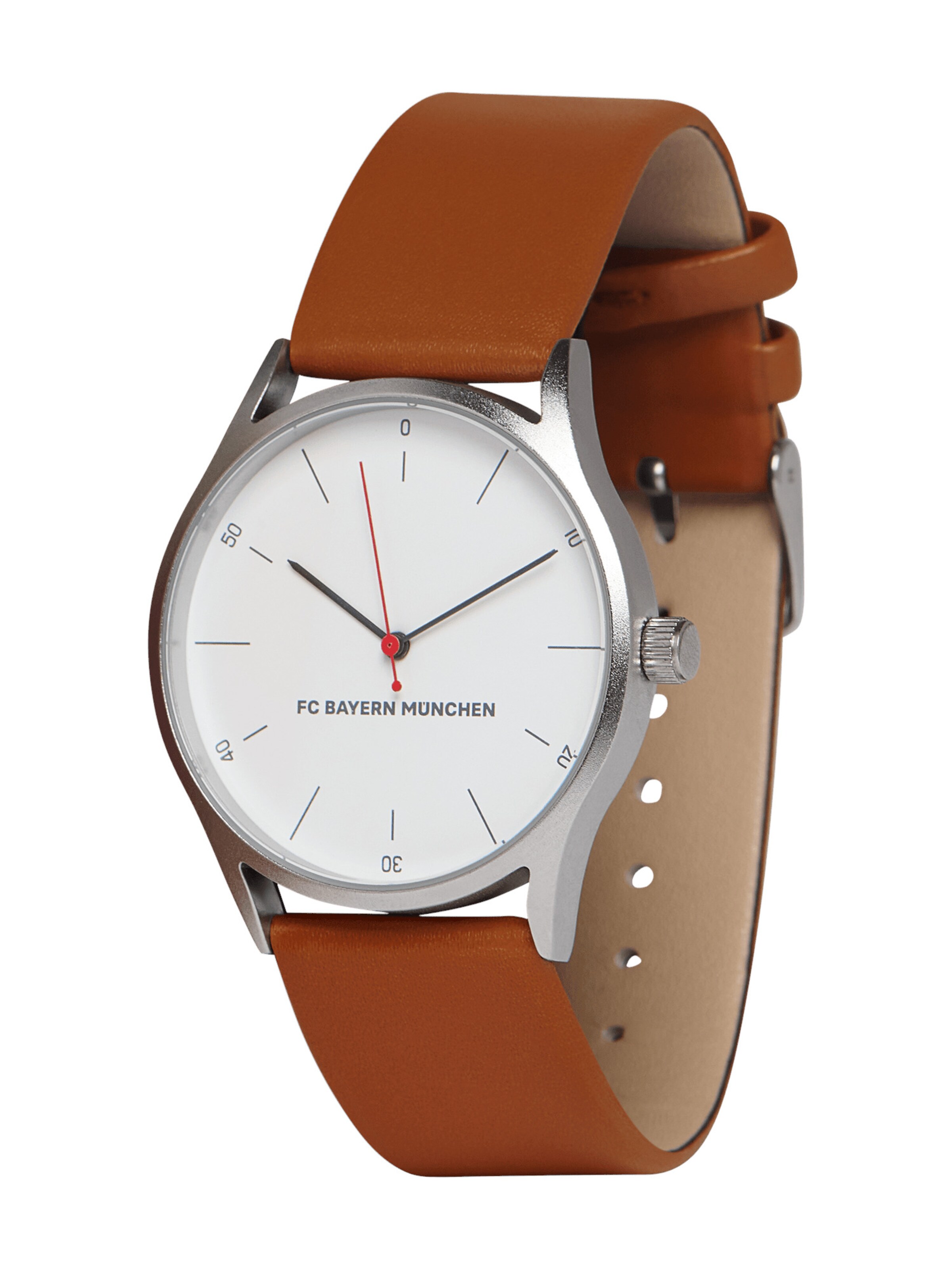 FC BAYERN MÜNCHEN Analog Watch in Brown: front