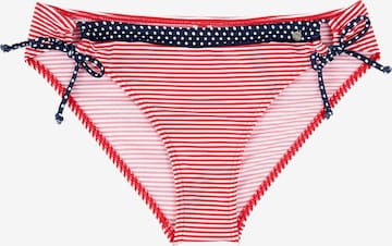 Pantaloncini per bikini 'Avni' di s.Oliver in rosso: frontale