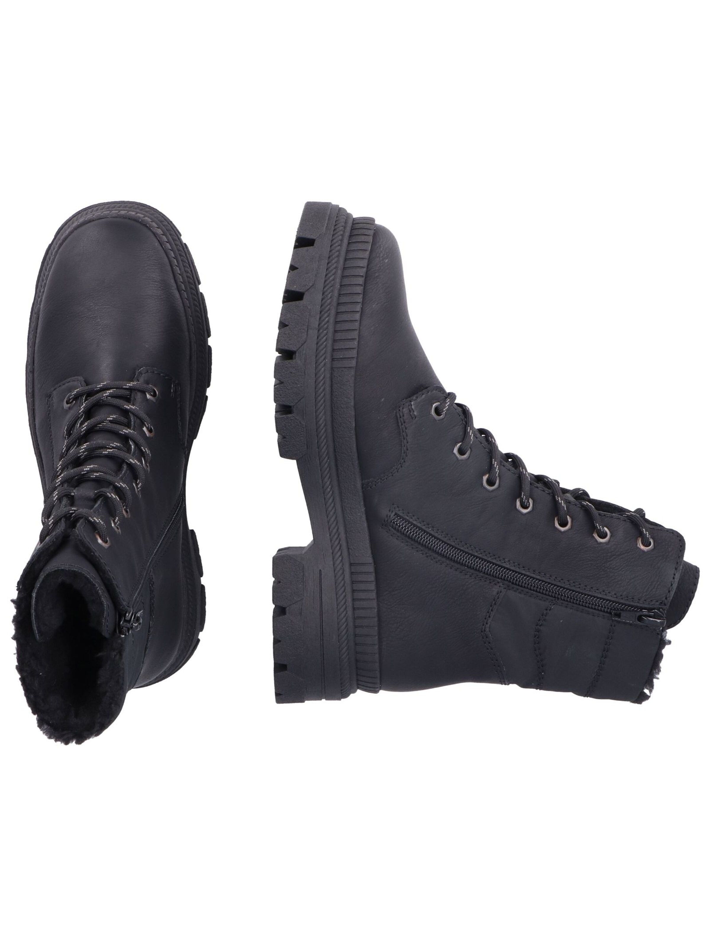 Rieker Veterlaarsjes in Zwart