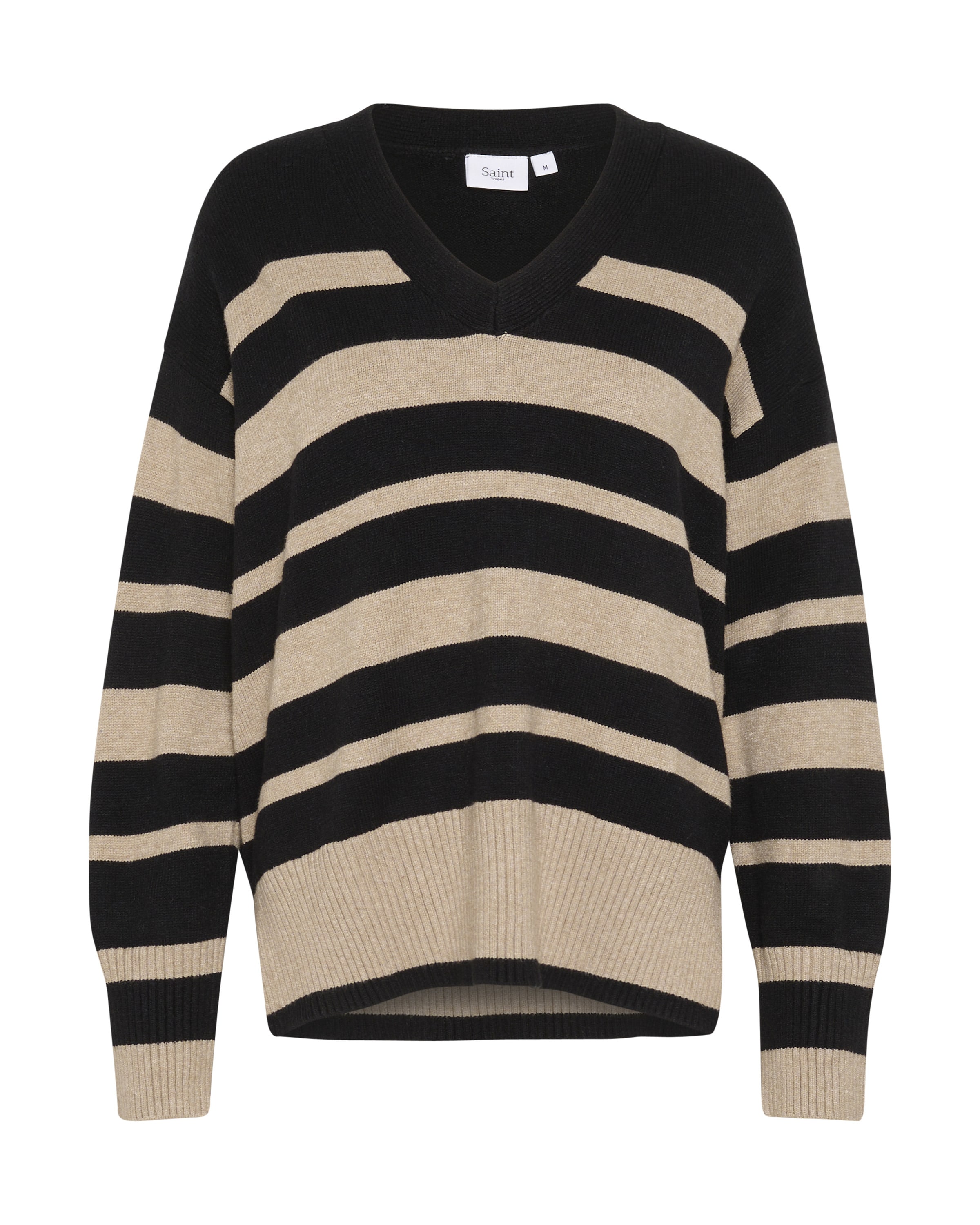 Pull-over SAINT TROPEZ en noir : devant