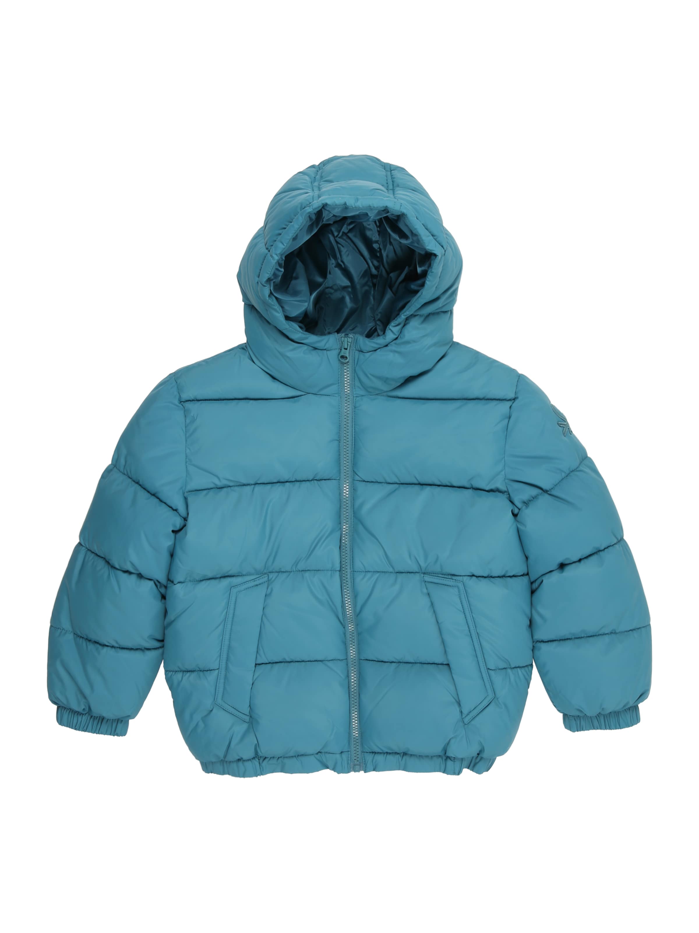 Geacă de iarnă de la UNITED COLORS OF BENETTON pe albastru: față