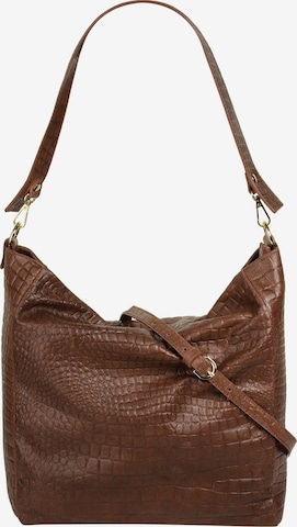 Cabas Samantha Look en marron : devant
