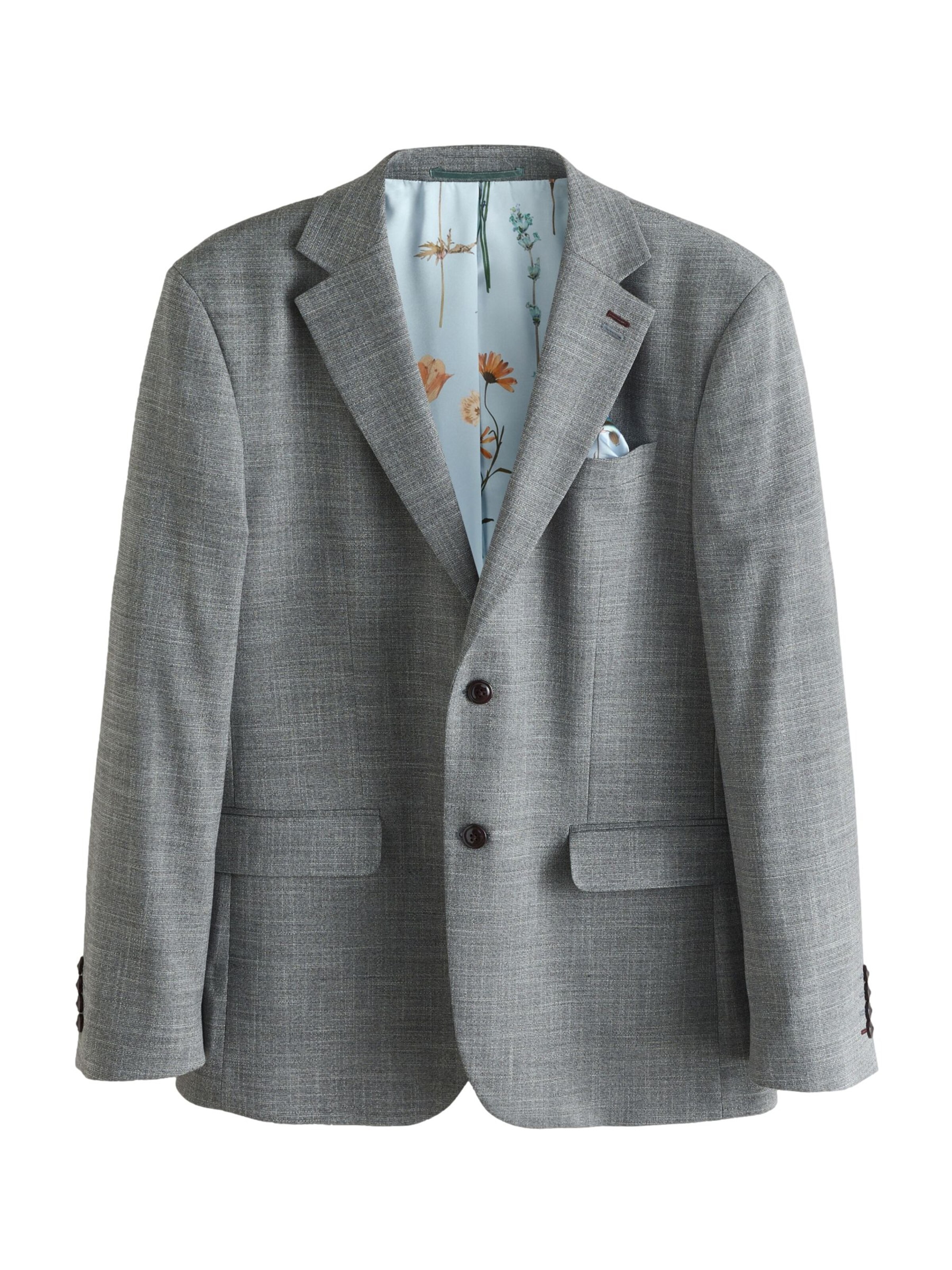 Next Regular Fit Sakko in Grau: Vorderseite