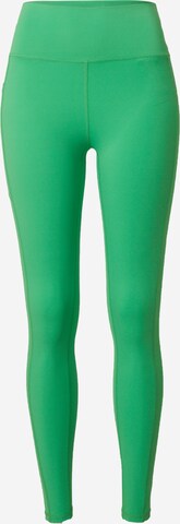 ONLY PLAY Skinny Workout Pants in Green: front