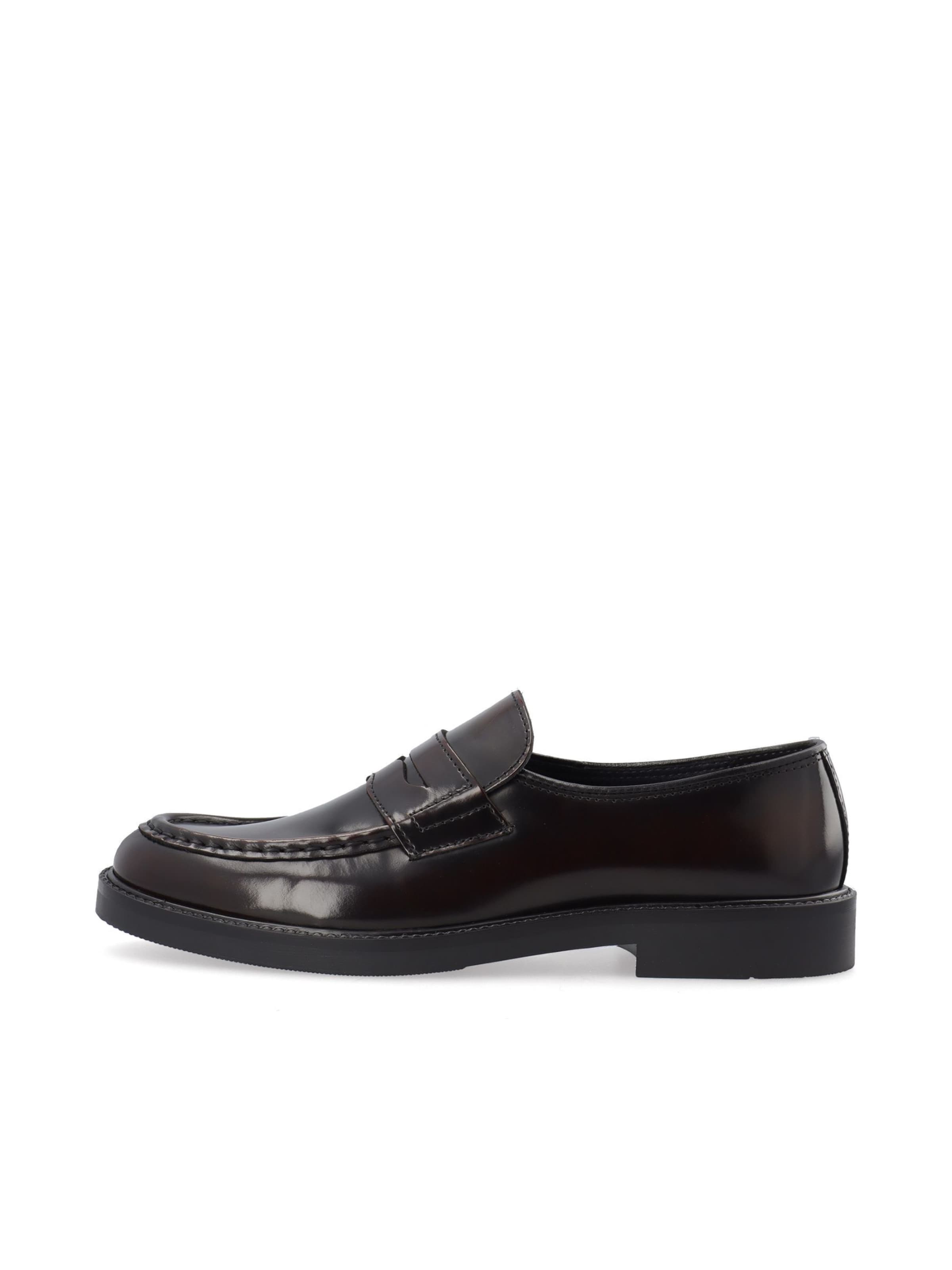 Bianco - Mocasines 'New Port' en negro: frente