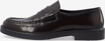 Mocassin 'New Port' Bianco en noir : devant