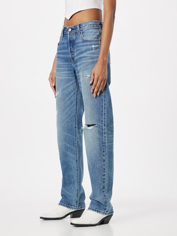 LEVI'S ® Regular Jeans '501® 90s' in Blauw: voorkant