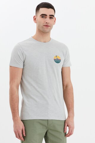 !Solid Shirt 'EMMO' in Grey: front