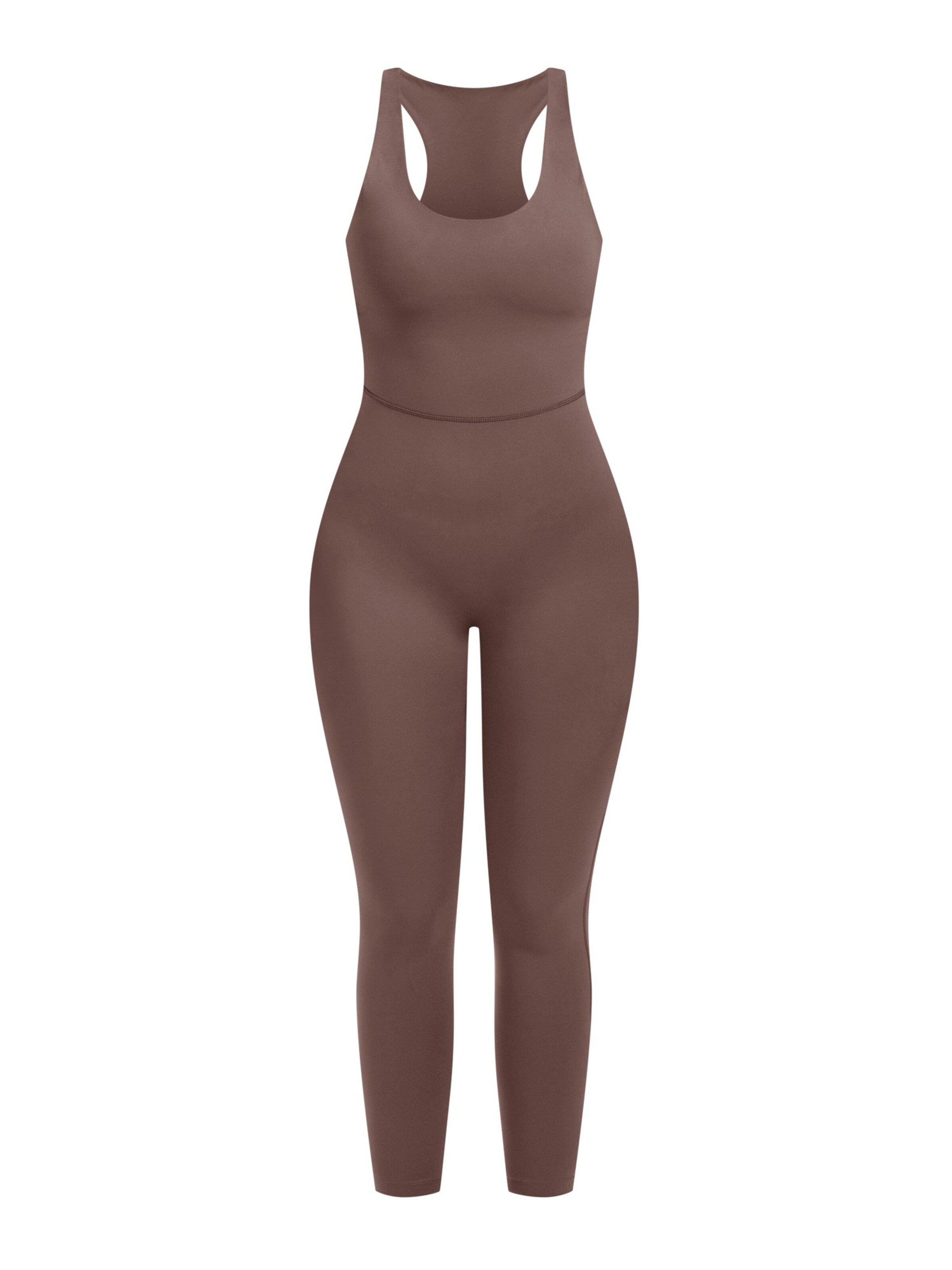 Smilodox Jumpsuit ' Ilva ' in Brown: front