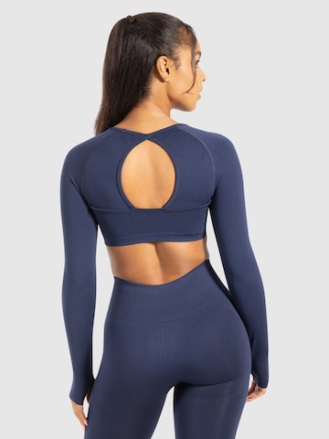Smilodox Shirt 'Linnea' in Blauw