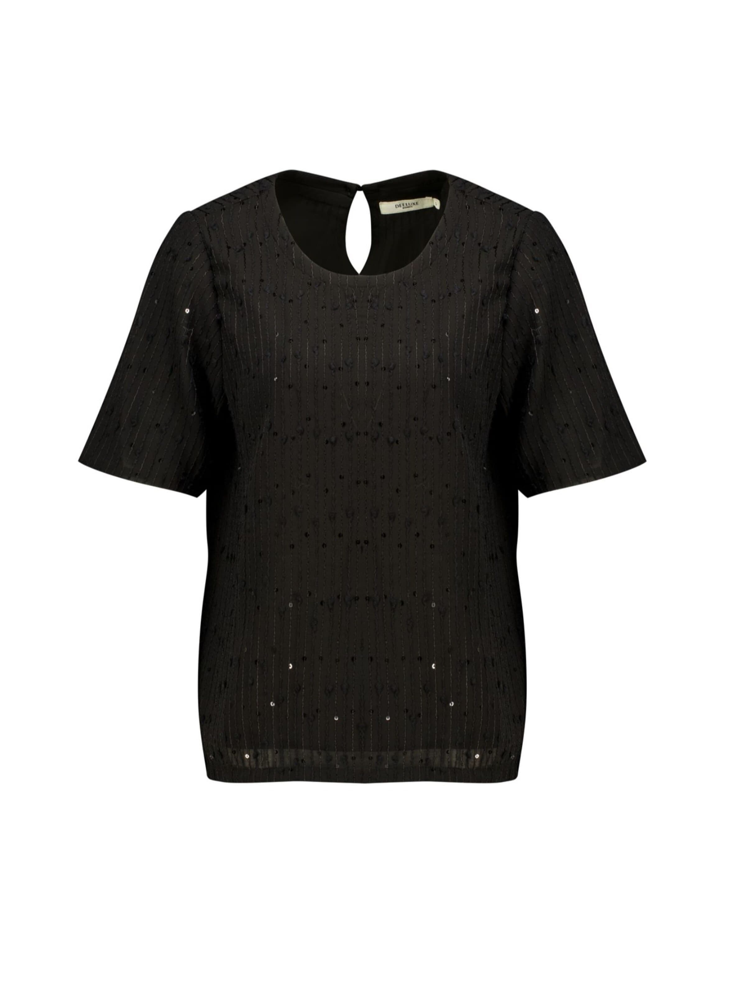 Deeluxe Shirt‌‌‌‌‌‌‌ in Schwarz: Vorderseite