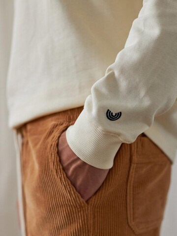 Twothirds Sweatshirt 'Mouli - Ecru' in Beige