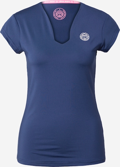 BIDI BADU Funkční tričko - námořnická modř / bílá, Produkt