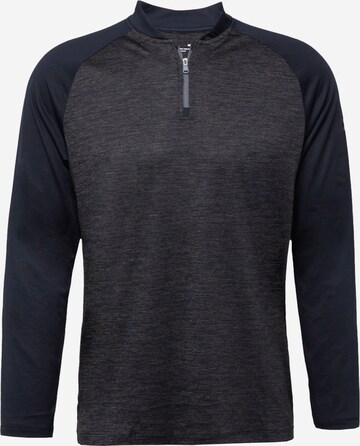 UNDER ARMOUR Funktionsskjorte i sort: forside