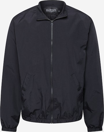 BURTON MENSWEAR LONDON Between-Season Jacket 'Harrington' in Black: front