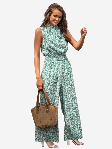 Cupshe Jumpsuit in Green: front