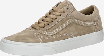 Baskets basses 'Old Skool' VANS en beige : devant