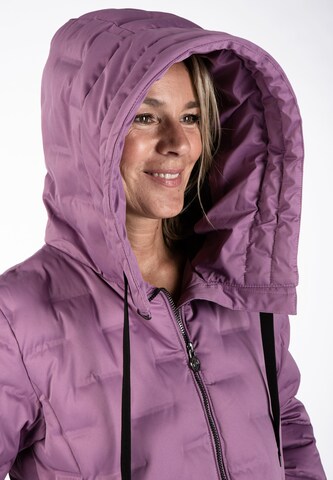 ViertelMond Winter Coat 'MARISOL' in Purple