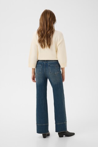 SAINT TROPEZ Wide leg Jeans 'Ugia' in Blue
