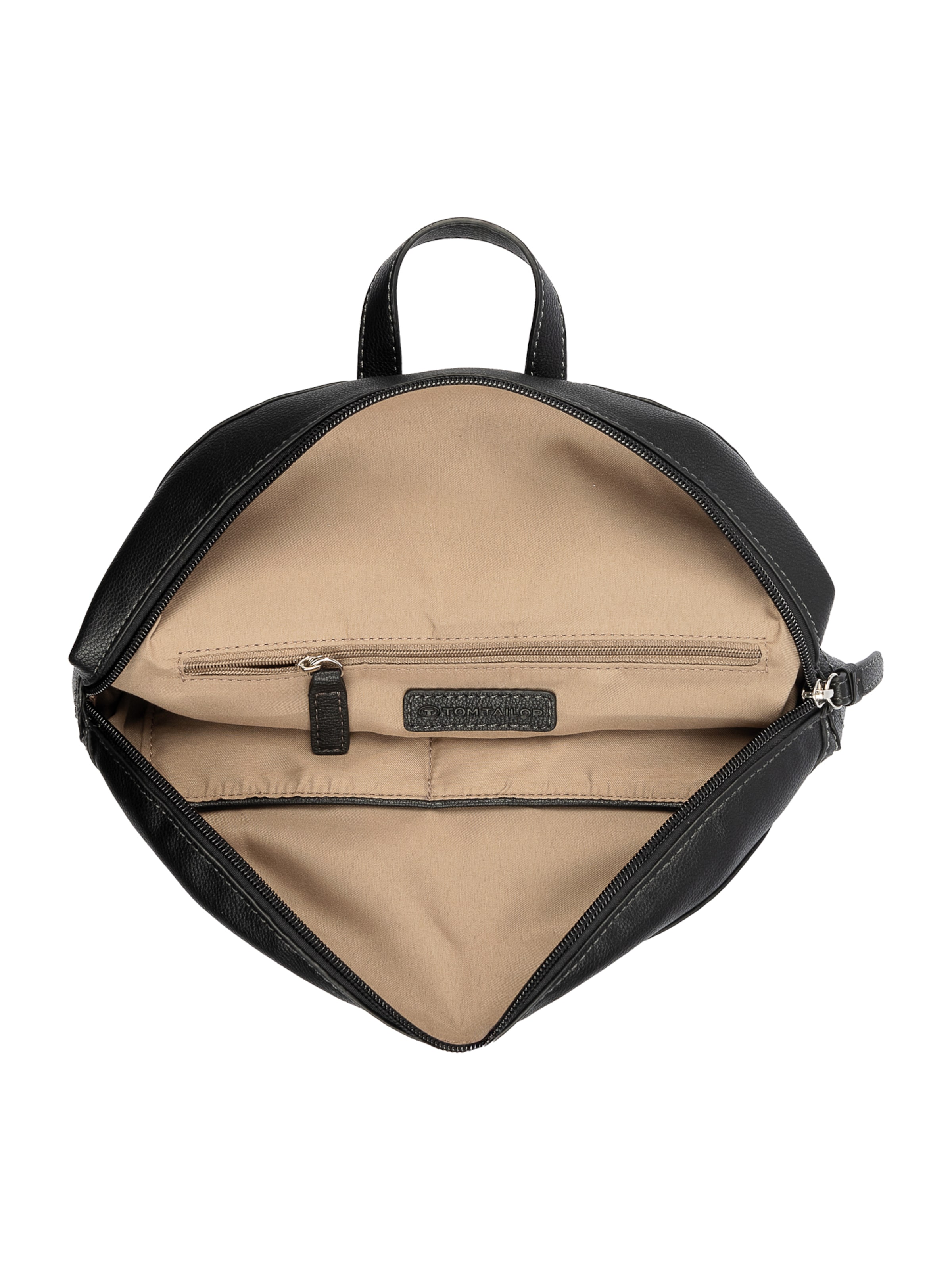 TOM TAILOR - Mochila 'Joel' en negro