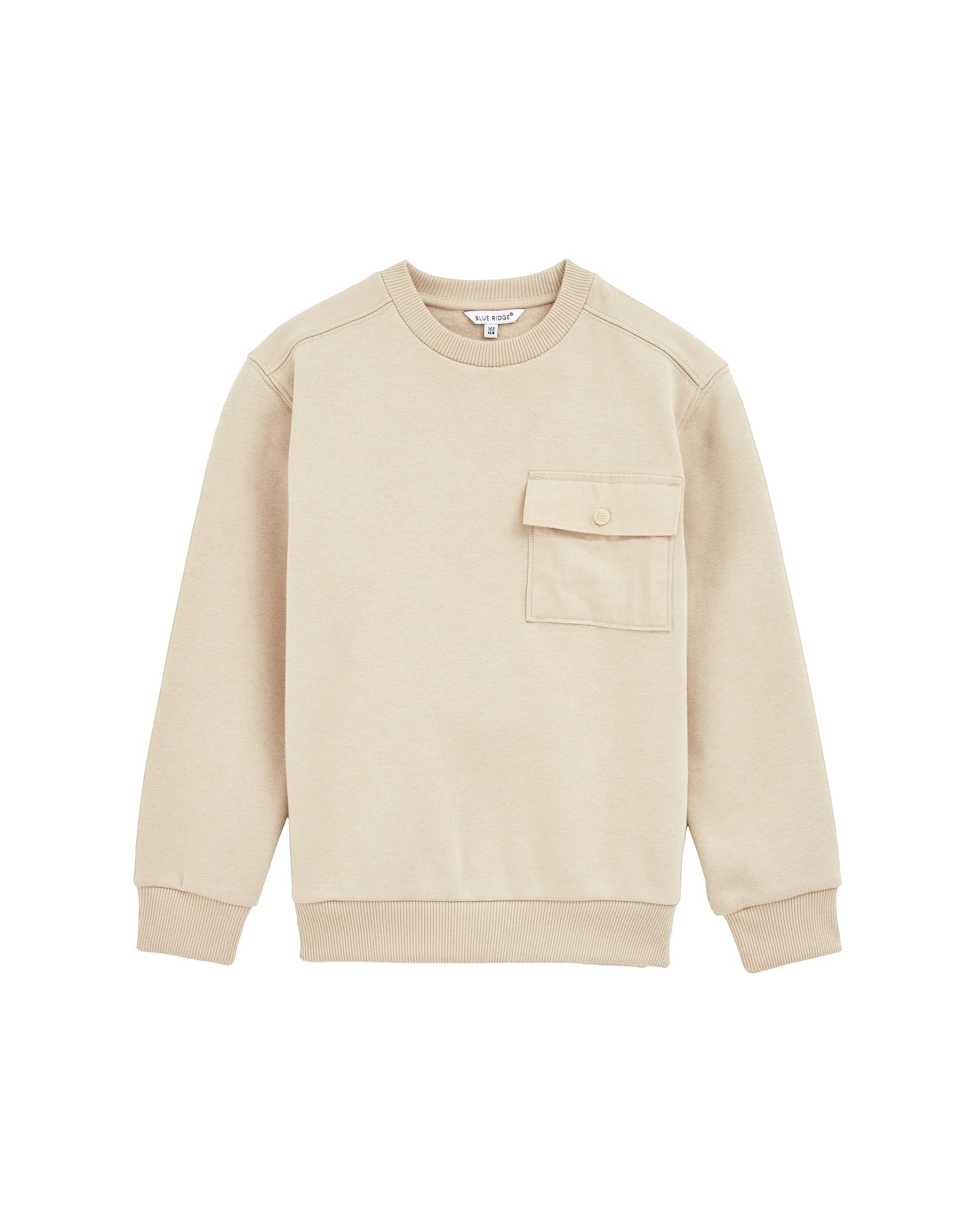 WE Fashion - Sudadera en beige: frente
