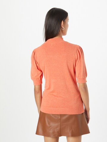 b.young Pullover i orange