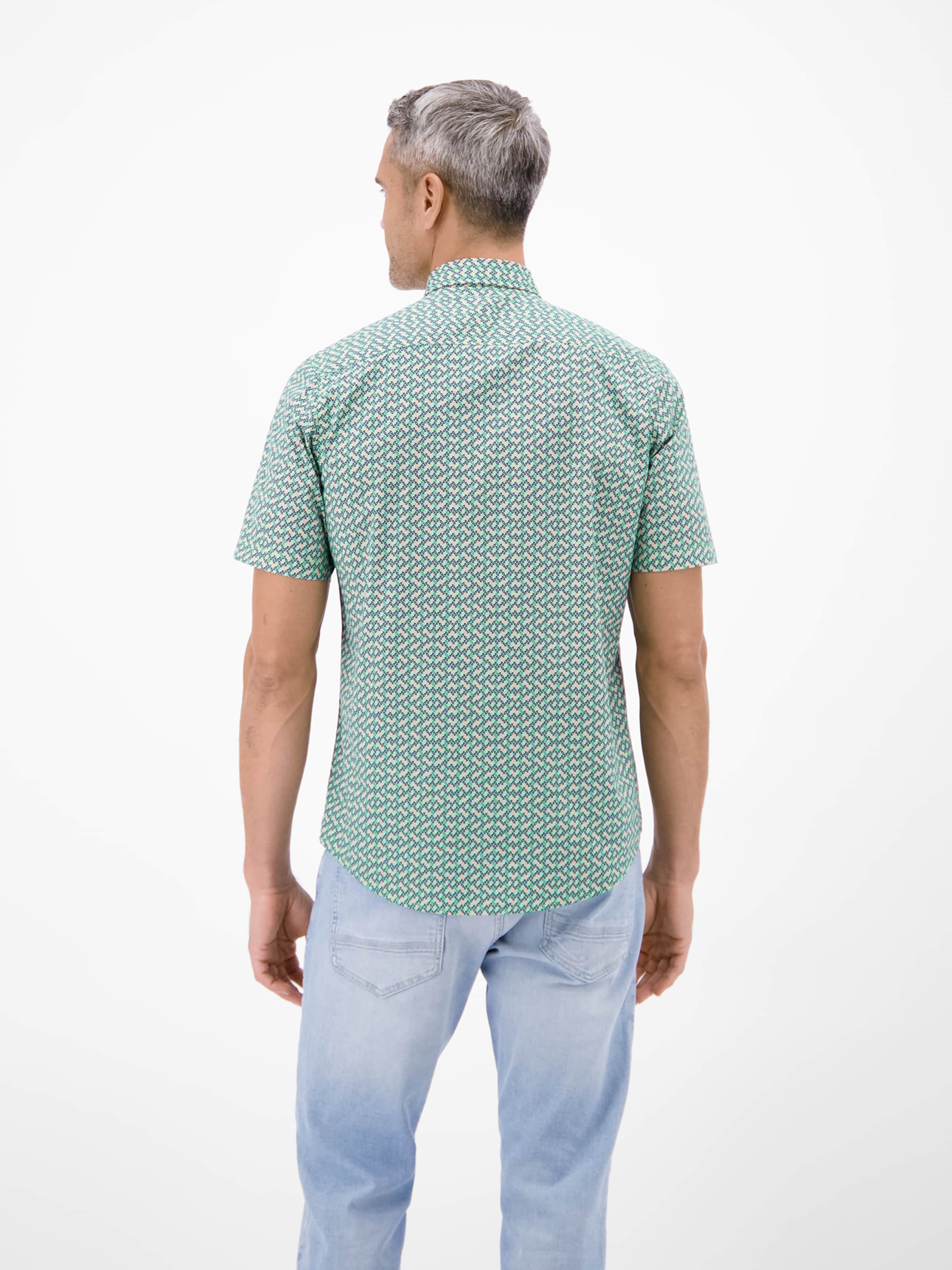 LERROS Regular fit Button Up Shirt in Green