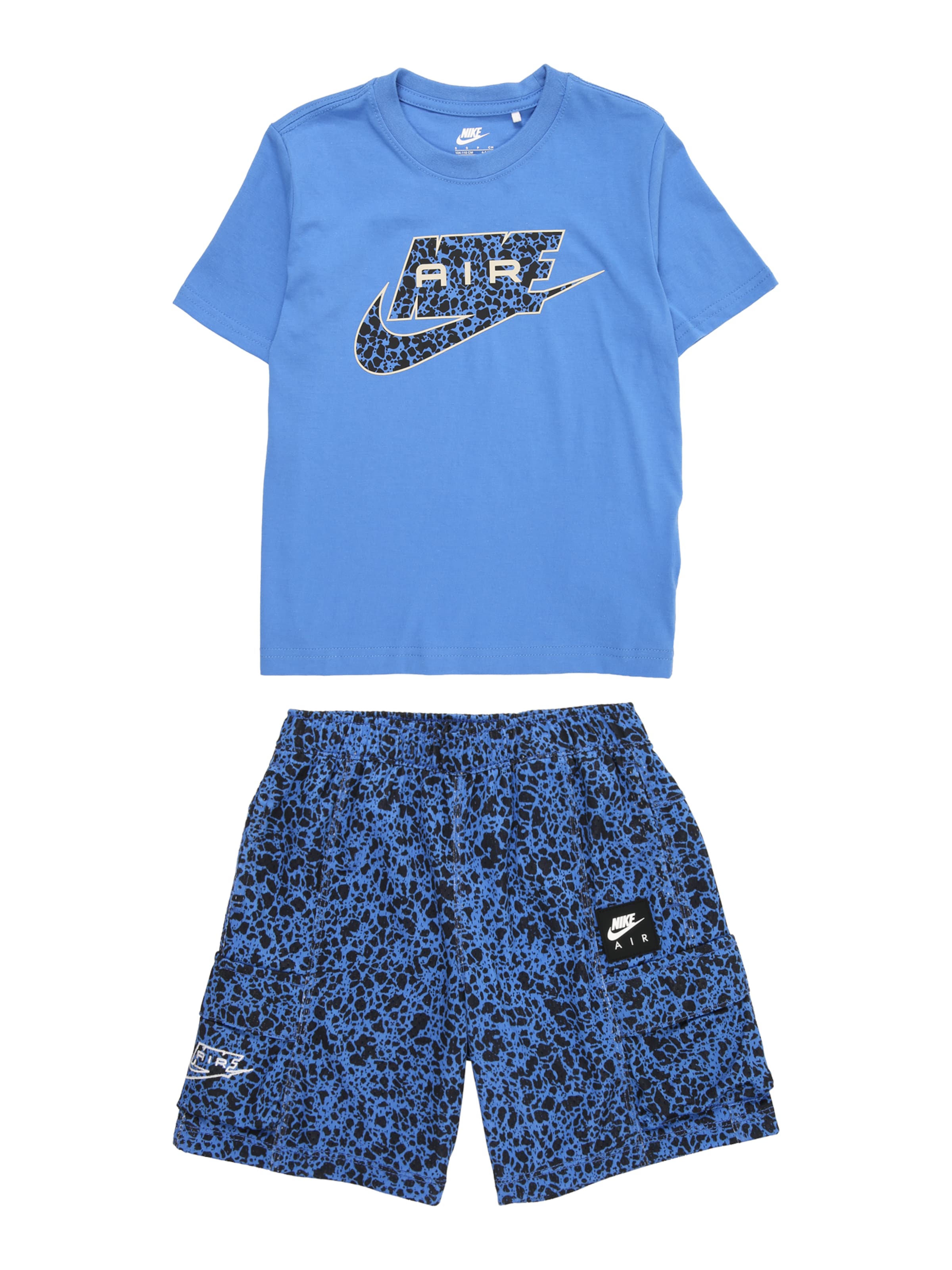 Nike Sportswear Set 'AIR' i blå: framsida