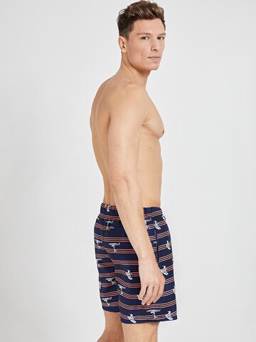 Shiwi Board Shorts 'Surfer Dude' in Blue