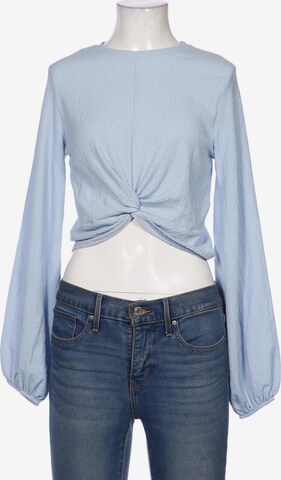 Monki Blouse & Tunic in XS in Blue: front