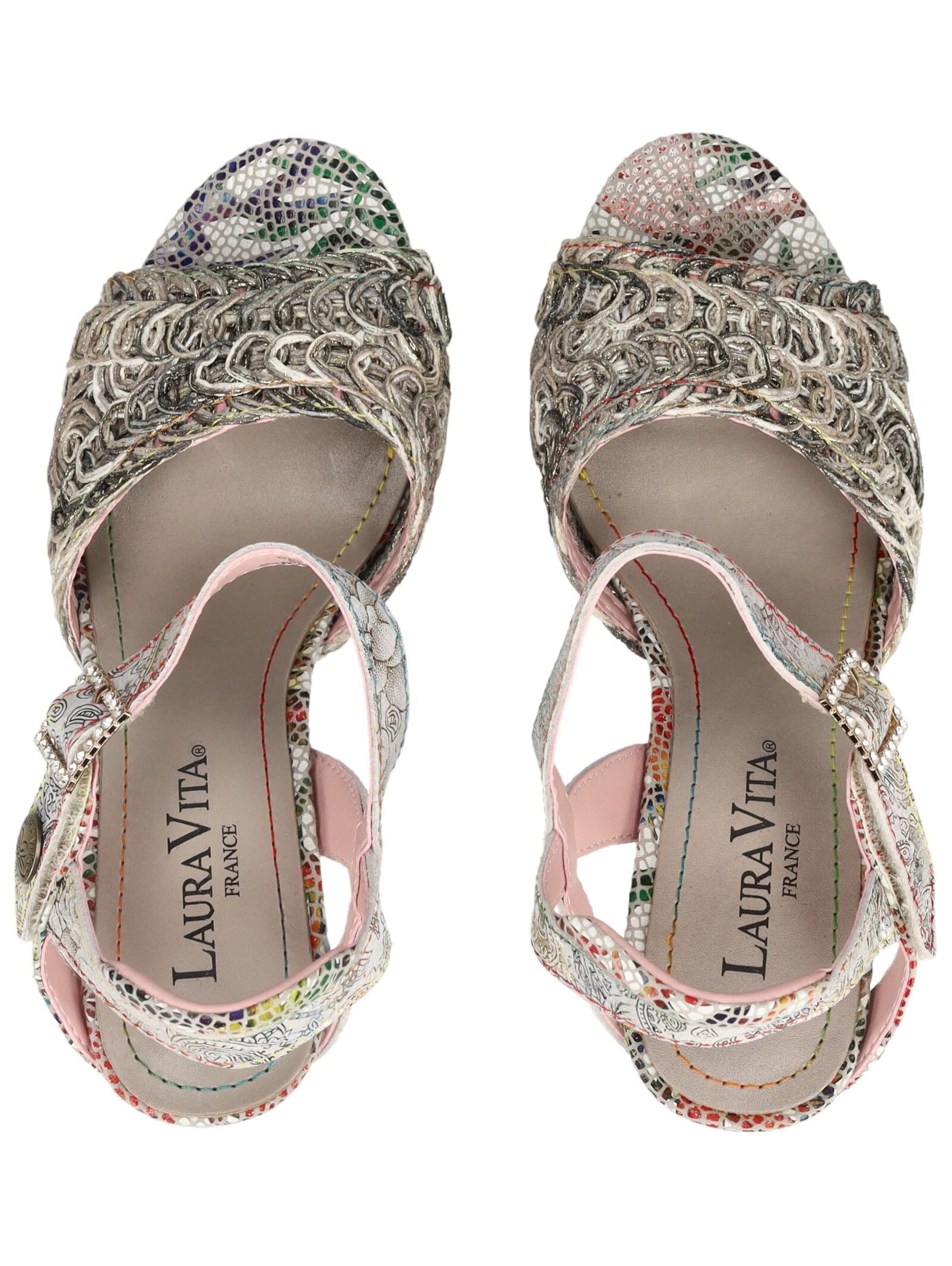 Laura Vita Sandale in Grau