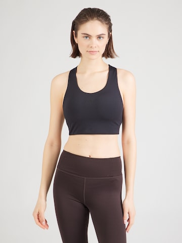 4F - Soutien Bustier Soutien de desporto em preto: frente