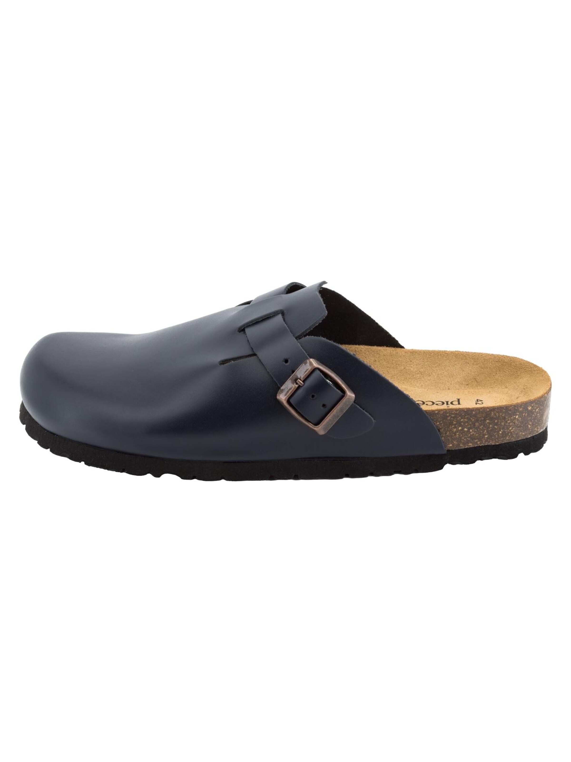Piece Of Mind Clogs 'Comfort'‌‌ in Blau: Vorderseite