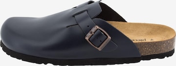 Piece Of Mind Clogs 'Comfort' in Blauw: voorkant