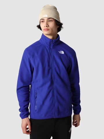 THE NORTH FACE Funktionsfleecejakke 'GLACIER' i blå: forside