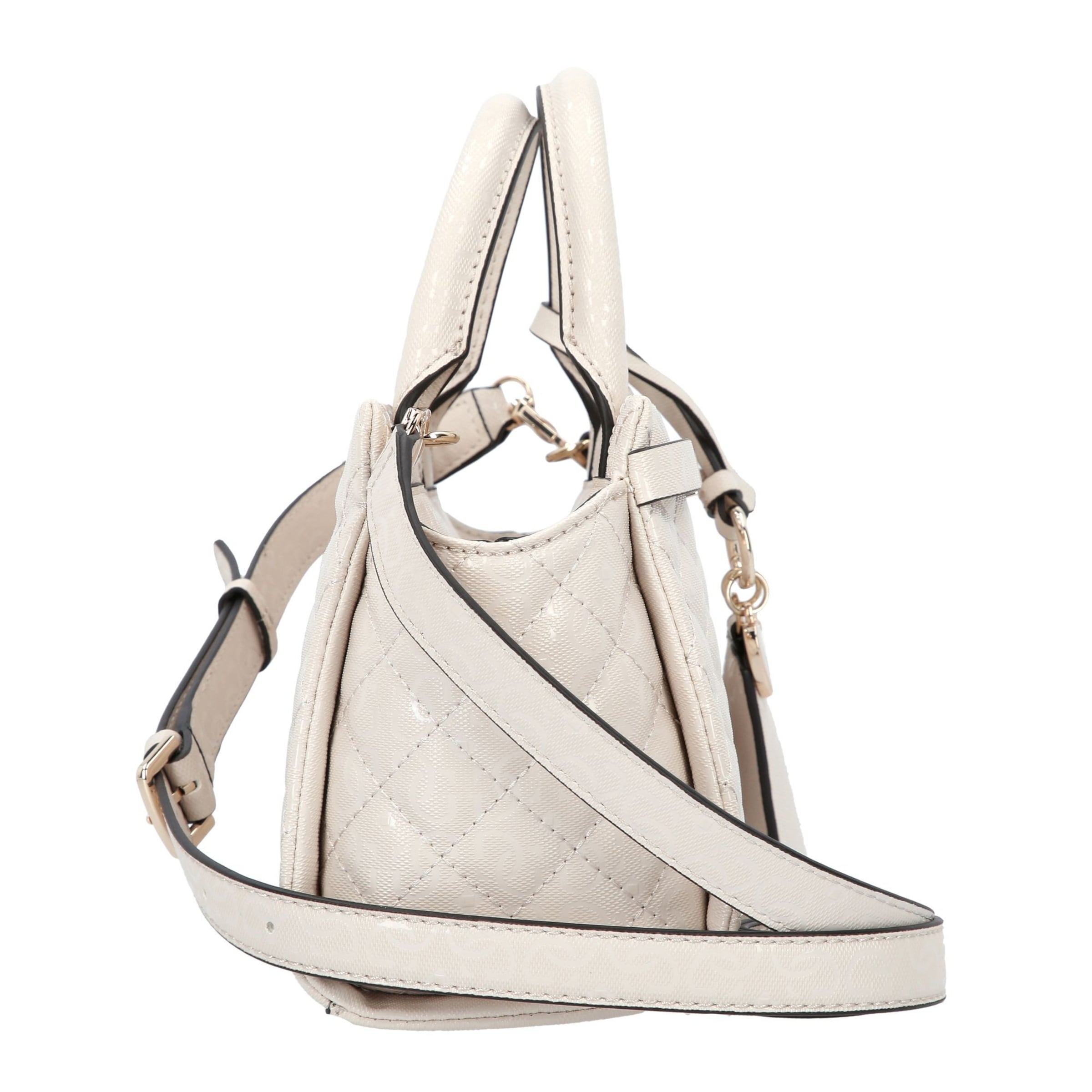 Borsa a mano 'Idra' di GUESS in bianco