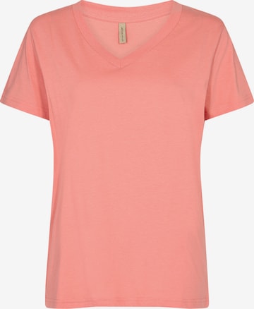 Soyaconcept T-shirt 'DERBY' i orange: framsida