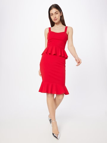 WAL G. - Vestido 'JACE' en rojo