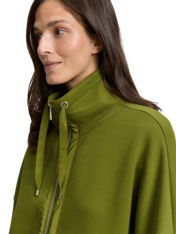TOM TAILOR Sweatvest in Groen