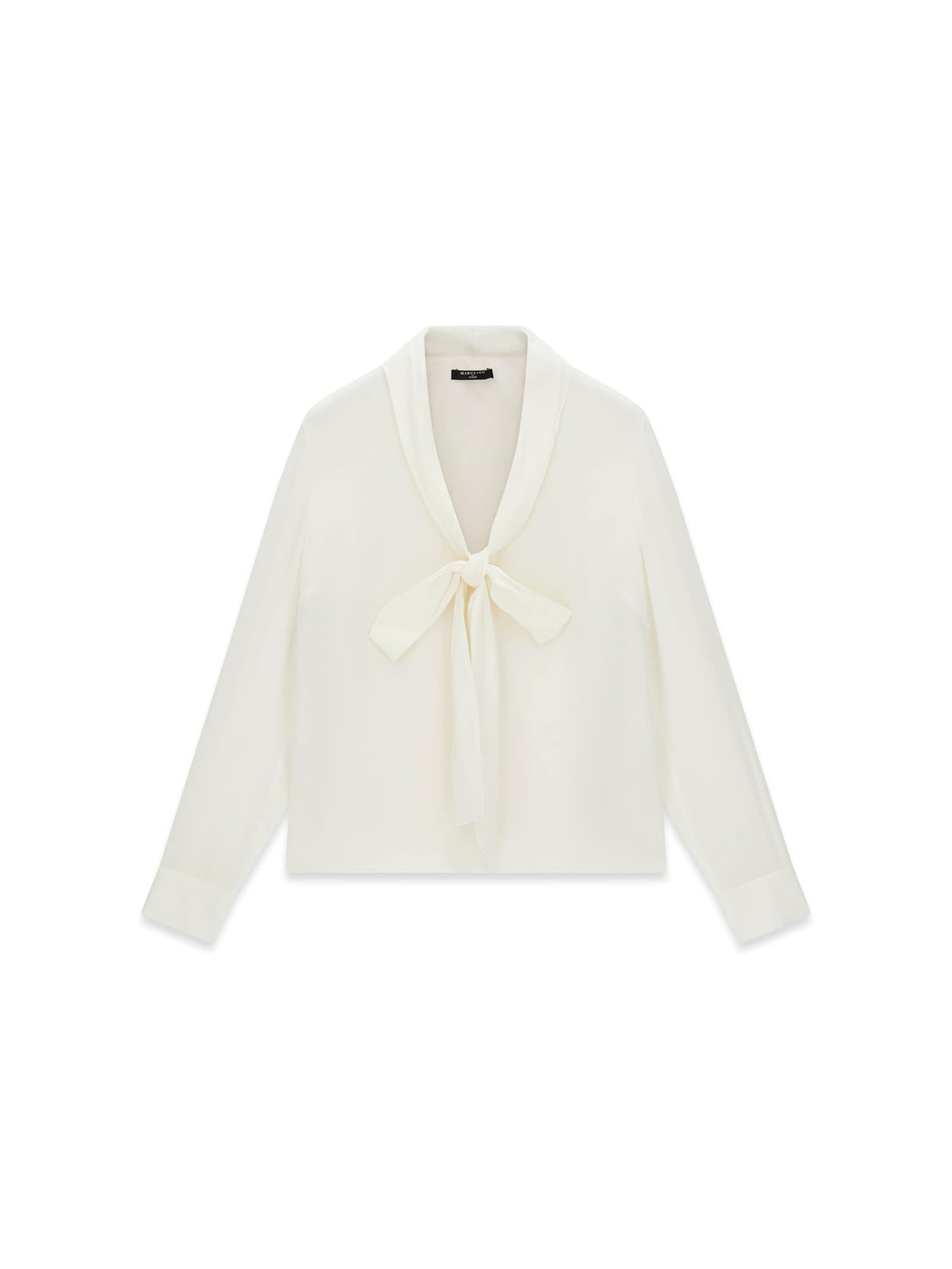 MARCIANO LOS ANGELES Bluse in Beige: Vorderseite