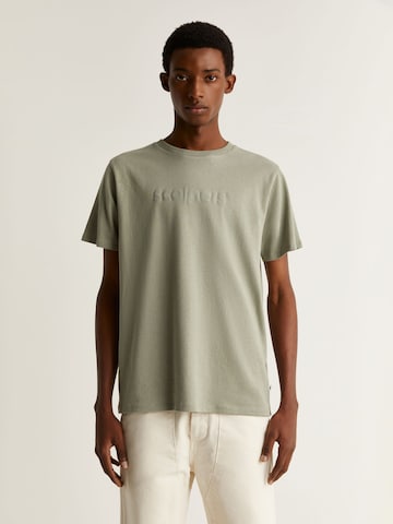 Scalpers T-shirt i grön: framsida